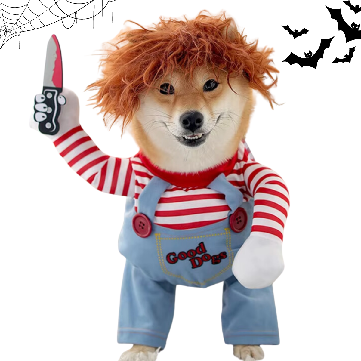 Disfraz de Chucky para perros - Halloween