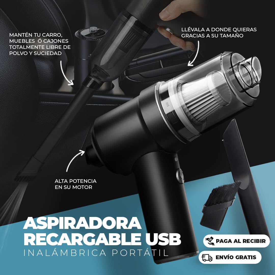 VacuumCleaner™ K20 - Mini Aspiradora inalámbrica