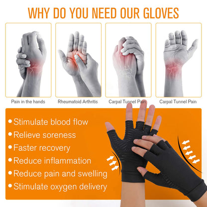 Guantes de compresión Glovex-C™ tecnología de cobre - ENGLA Chile ®